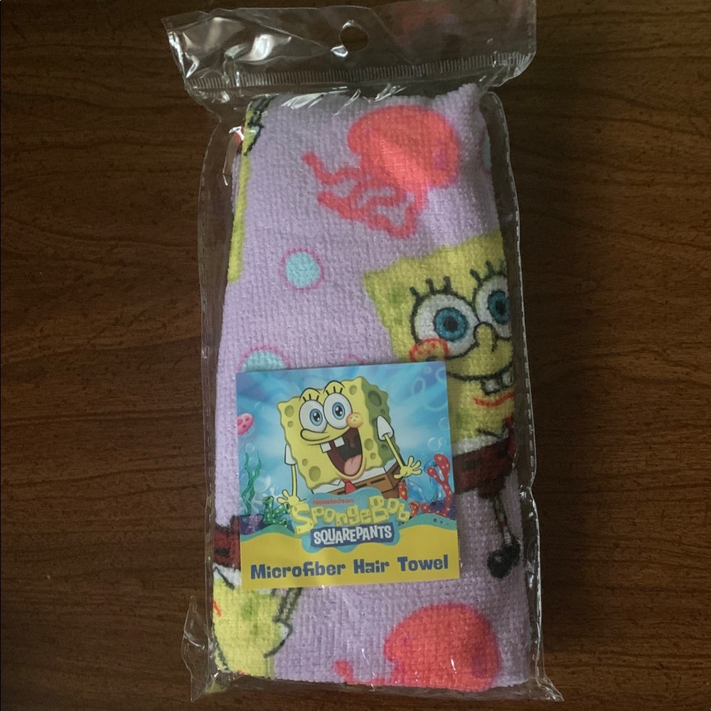 It’s bundle time! NWOT SpongeBob SquarePants Yellow 3pc Bath Set - Picture 5 of 5